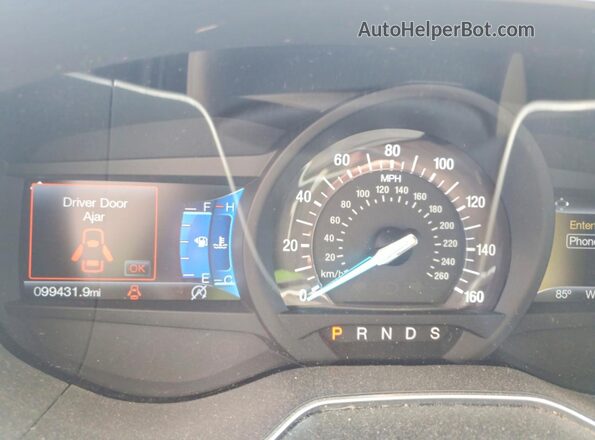 3FA6P0HD6HR289965 2017 FORD FUSION Beige Vista del cuadro de instrumentos