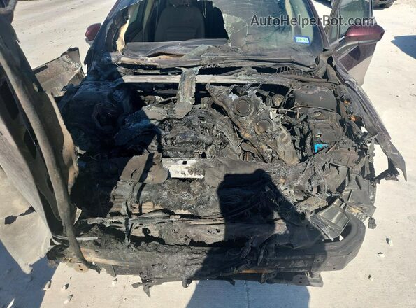 3FA6P0HD6JR224166 2018 FORD FUSION Maroon Widok wnętrza z tyłu