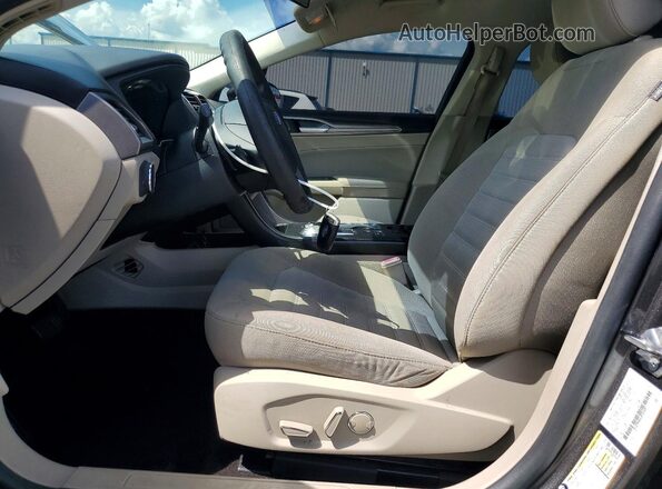 3FA6P0HD6JR264697 2018 FORD FUSION Серый Вид панели приборов
