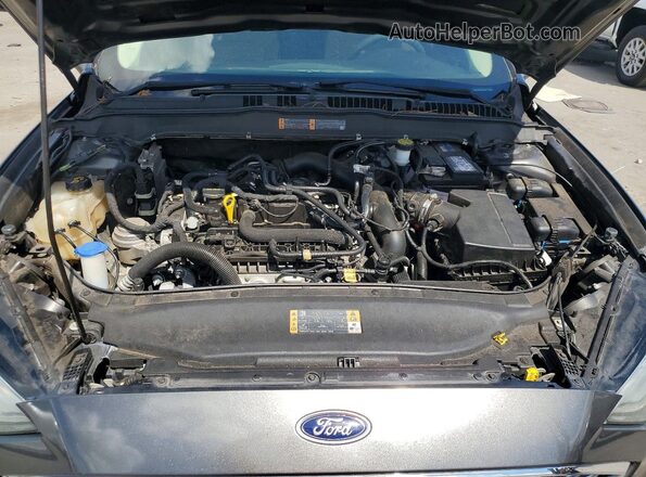 3FA6P0HD6JR264697 2018 FORD FUSION Gray Widok komory silnika