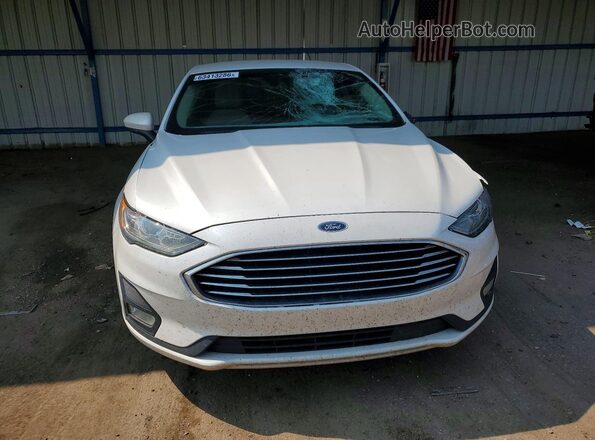 3FA6P0HD6KR135523 2019 FORD FUSION White წინა ხედი