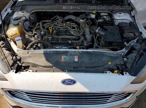 3FA6P0HD6KR135523 2019 FORD FUSION White უკანა სალონის ხედი