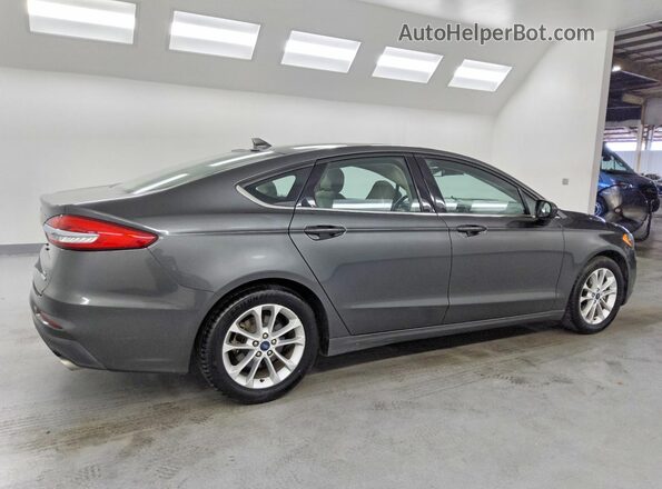 3FA6P0HD6LR114074 2020 FORD FUSION Gray Rear right