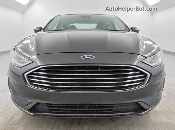 3FA6P0HD6LR114074 2020 FORD FUSION Gray Front view