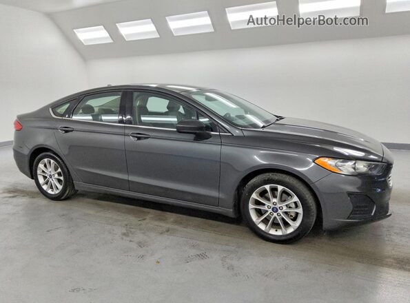 3FA6P0HD6LR114074 2020 FORD FUSION Gray Front right