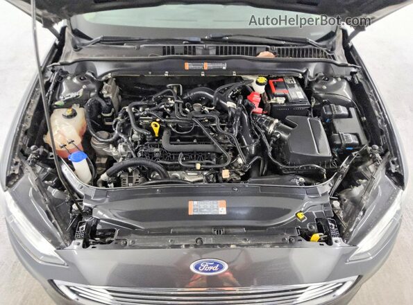 3FA6P0HD6LR114074 2020 FORD FUSION Gray Rear interior view