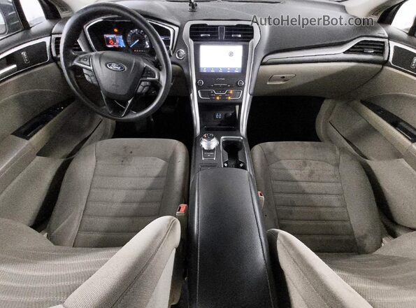 3FA6P0HD6LR114074 2020 FORD FUSION Gray 