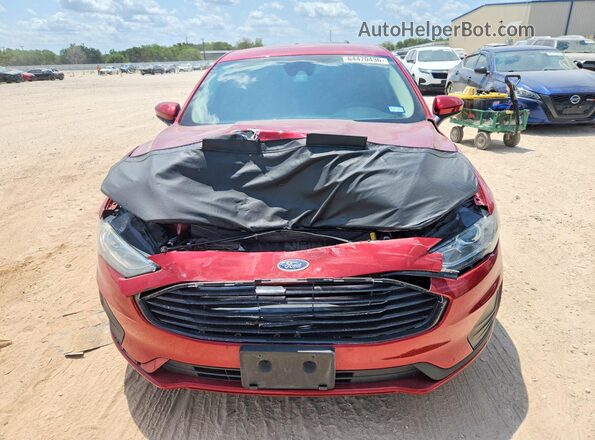 3FA6P0HD6LR187817 2020 FORD FUSION Red Դիմացի տեսք