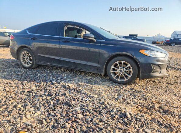 3FA6P0HD6LR188966 2020 FORD FUSION Black Przód prawy