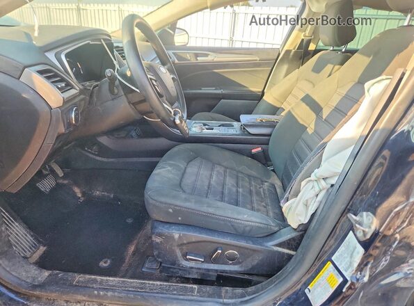 3FA6P0HD6LR188966 2020 FORD FUSION Black Widok wnętrza z przodu