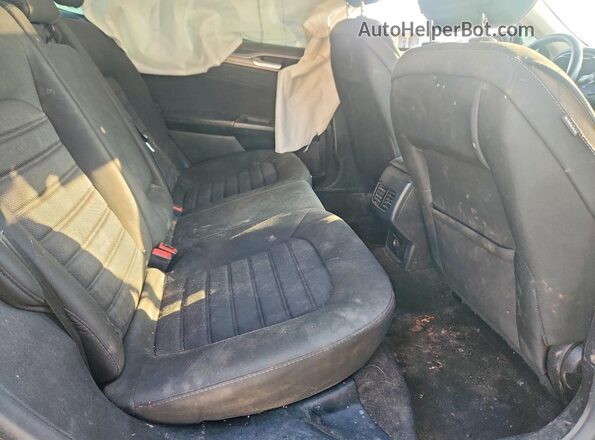 3FA6P0HD6LR188966 2020 FORD FUSION Black Widok tylnych siedzeń