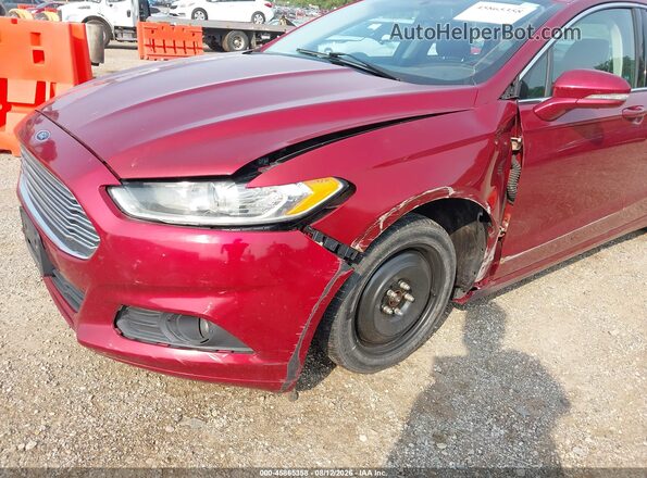 3FA6P0HD7GR111562 2016 FORD FUSION Red Widok zestawu wskaźników