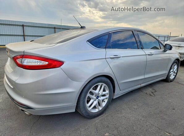 3FA6P0HD7GR187654 2016 FORD FUSION Silver Rear right