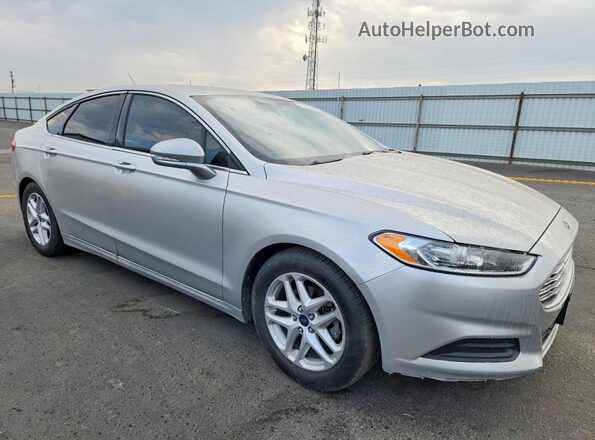 3FA6P0HD7GR187654 2016 FORD FUSION Silver Front right