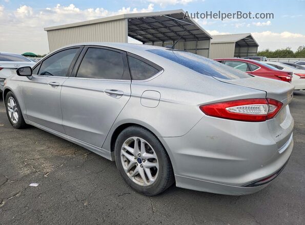 3FA6P0HD7GR187654 2016 FORD FUSION Silver Rear left