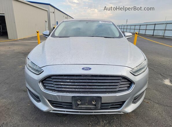 3FA6P0HD7GR187654 2016 FORD FUSION Silver Front view