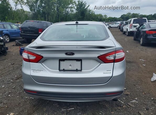 3FA6P0HD7GR319568 2016 FORD FUSION Silver Rear interior view