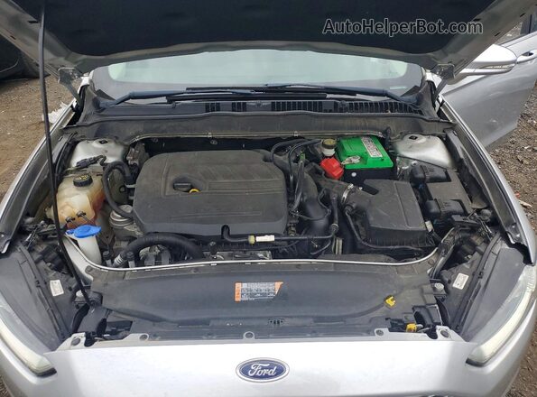 3FA6P0HD7GR319568 2016 FORD FUSION Silver 