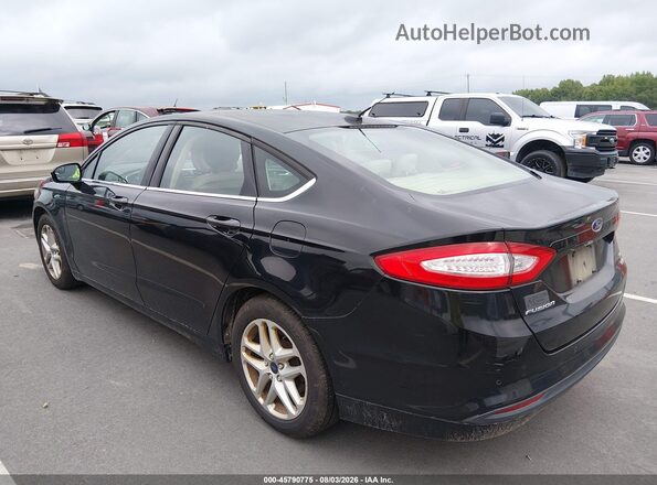 3FA6P0HD7GR374568 2016 FORD FUSION Black Հետևի ձախ