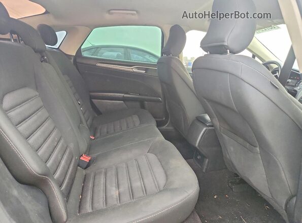 3FA6P0HD7HR247143 2017 FORD FUSION Black Widok tylnych siedzeń