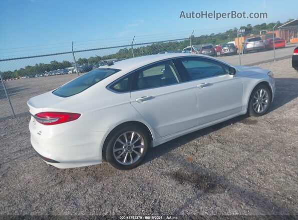 3FA6P0HD7HR287397 2017 FORD FUSION Белый Задняя правая четверть