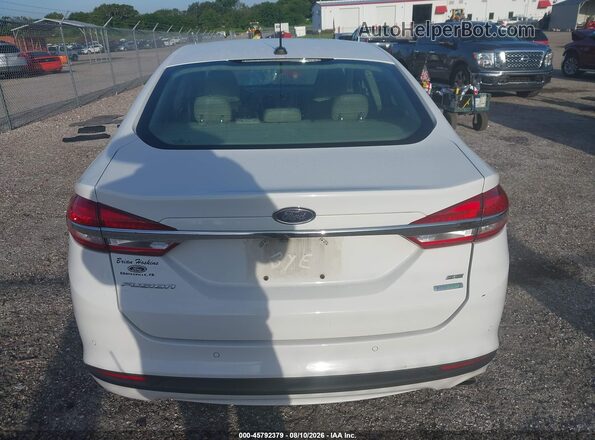 3FA6P0HD7HR287397 2017 FORD FUSION Белый 