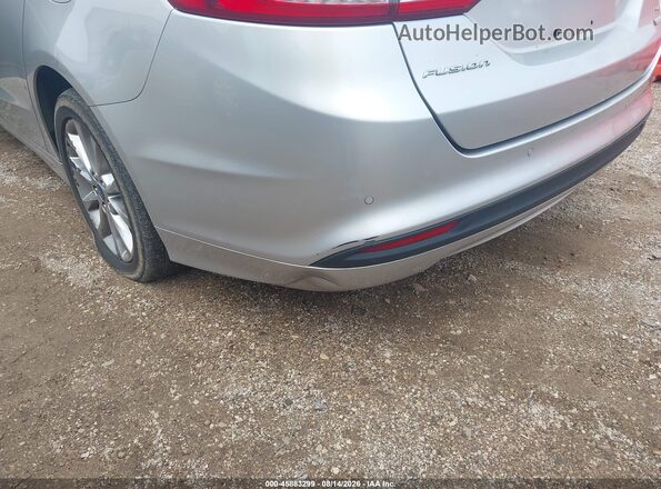 3FA6P0HD7HR410986 2017 FORD FUSION Silver Vista frontal