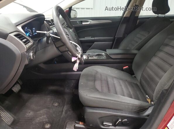3FA6P0HD7JR142978 2018 FORD FUSION Красный 