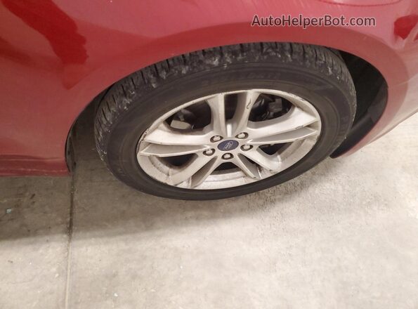 3FA6P0HD7JR142978 2018 FORD FUSION Красный 