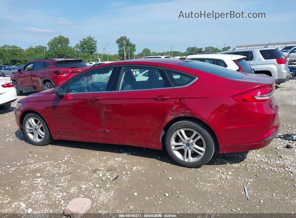 3FA6P0HD7JR179609 2018 FORD FUSION Red Vista interior de 360 grados