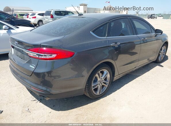 3FA6P0HD7JR194885 2018 FORD FUSION Gray უკანა მარჯვენა