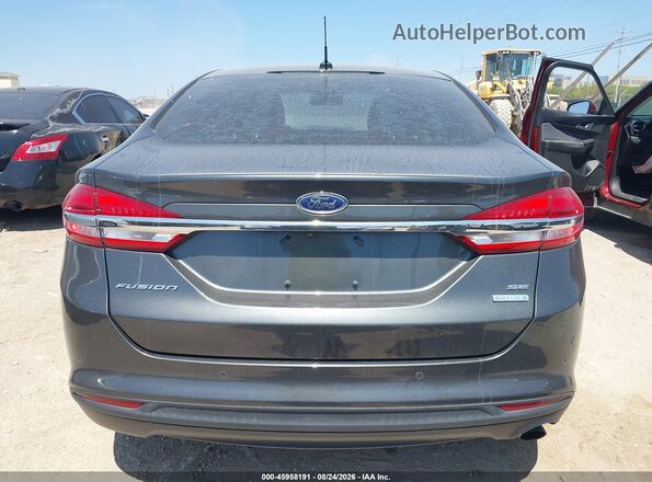 3FA6P0HD7JR194885 2018 FORD FUSION Gray 