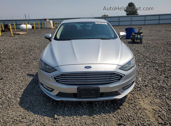 3FA6P0HD7JR214102 2018 FORD FUSION Silver წინა ხედი