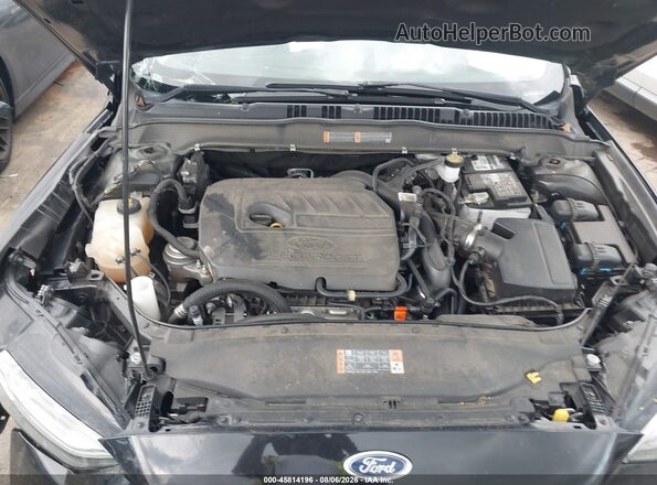3FA6P0HD7JR238030 2018 FORD FUSION Black Rear view