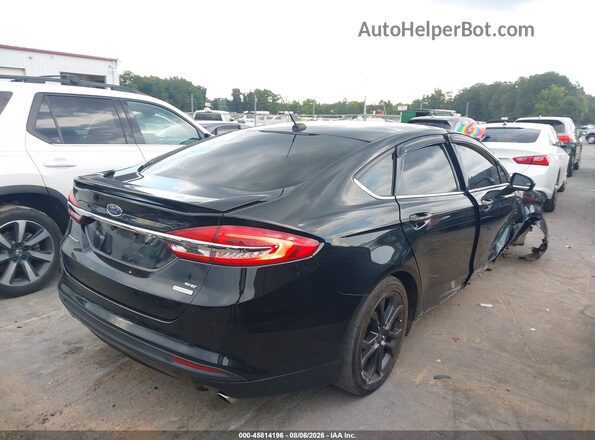 3FA6P0HD7JR238030 2018 FORD FUSION Black Rear right
