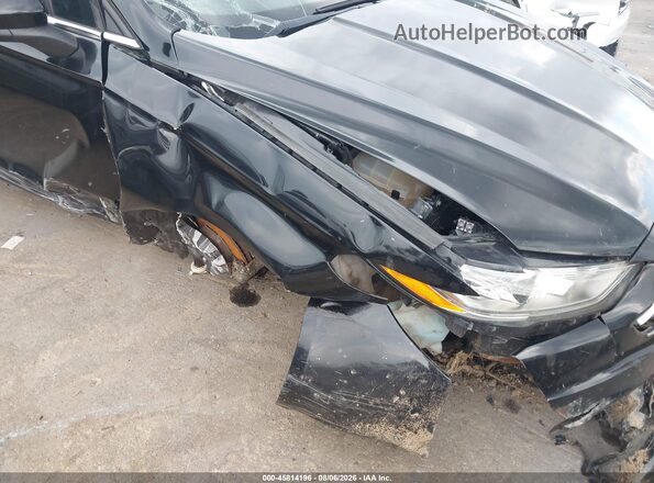 3FA6P0HD7JR238030 2018 FORD FUSION Black 