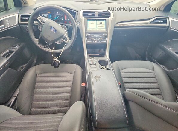 3FA6P0HD7JR251005 2018 FORD FUSION Silver Vista del salpicadero