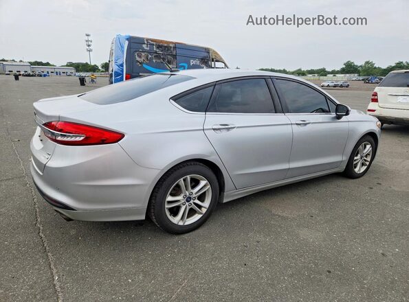 3FA6P0HD7JR251005 2018 FORD FUSION Silver Trasero derecho
