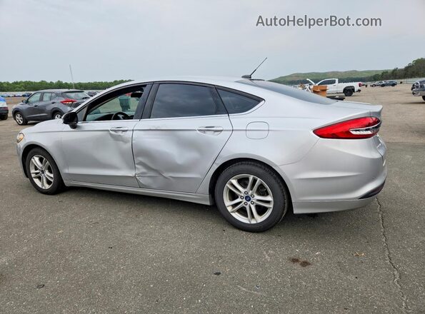 3FA6P0HD7JR251005 2018 FORD FUSION Silver Trasero izquierdo