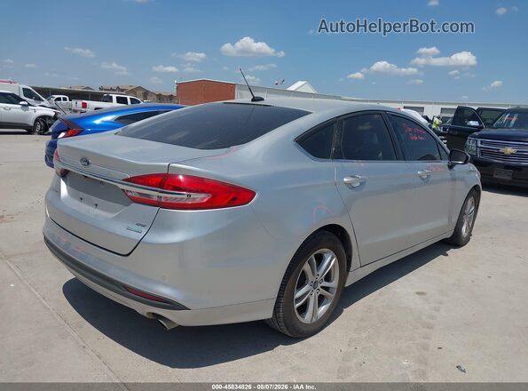 3FA6P0HD7JR272890 2018 FORD FUSION Silver Задня права чверть