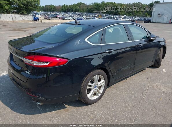 3FA6P0HD7JR282996 2018 FORD FUSION Black უკანა მარჯვენა