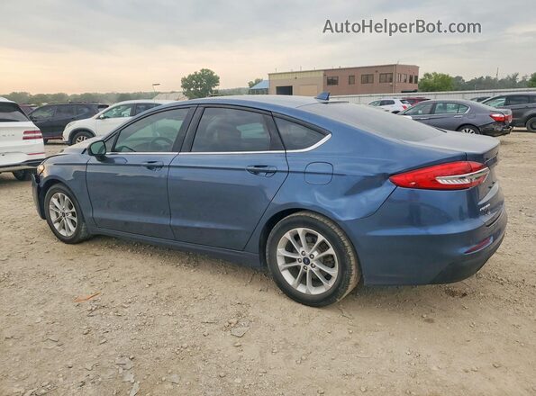 3FA6P0HD7KR268548 2019 FORD FUSION Синий Задняя левая четверть