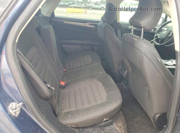 3FA6P0HD7KR268548 2019 FORD FUSION Синий Вид задних сидений