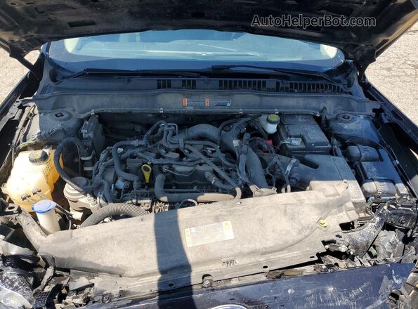 3FA6P0HD7LR109627 2020 FORD FUSION Black Widok wnętrza z tyłu