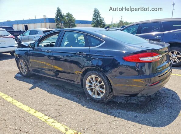 3FA6P0HD7LR109627 2020 FORD FUSION Black Tył lewy