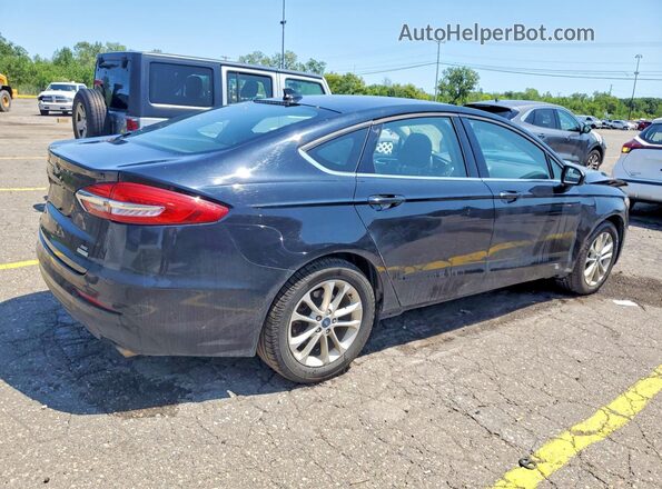 3FA6P0HD7LR109627 2020 FORD FUSION Black Tył prawy