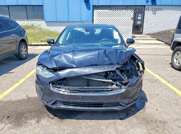 3FA6P0HD7LR109627 2020 FORD FUSION Black Widok z przodu