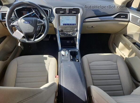 3FA6P0HD7LR143714 2020 FORD FUSION White Dashboard view