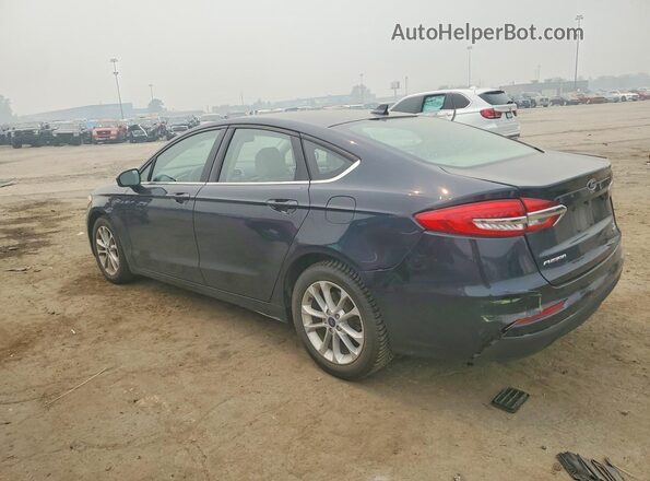 3FA6P0HD7LR165812 2020 FORD FUSION Blue Հետևի ձախ