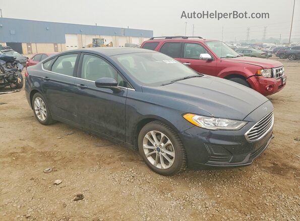 3FA6P0HD7LR165812 2020 FORD FUSION Blue Առջևի աջ